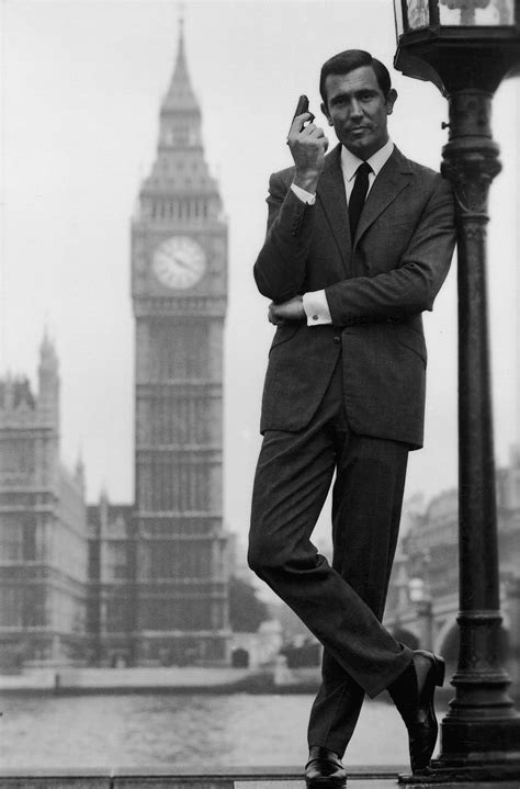 george lazenby as james bond.